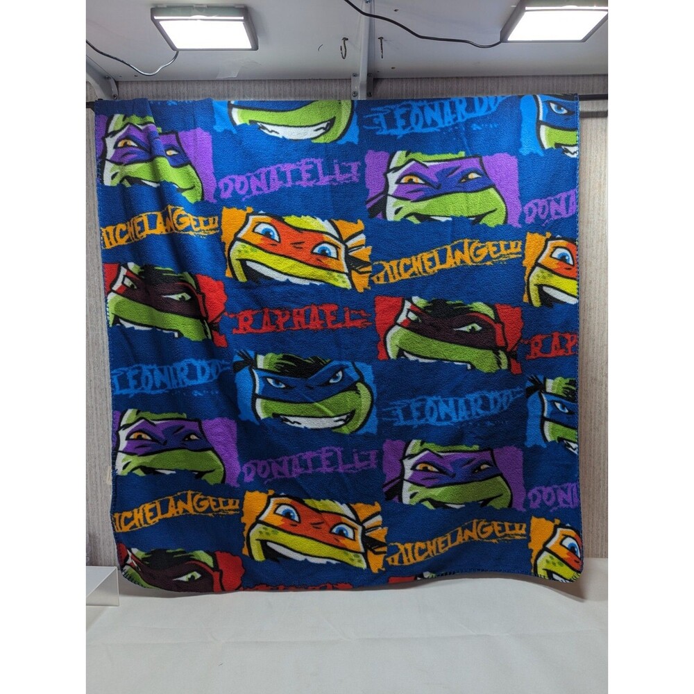 Teenage Mutant Ninja Turtles Blanket Throw 48" X 36"